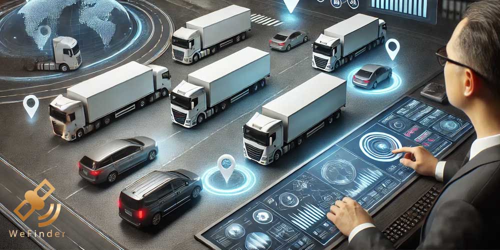 نصب ردیاب خودرو وی فایندر برای ناوگان های حمل و نقل